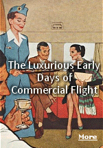 Before the days of long security lines, sad snack packets, and minimal leg room, flying was seen as a luxury experience. Boarding an airplane in the 1950s was comparable to taking a fancy cruise.